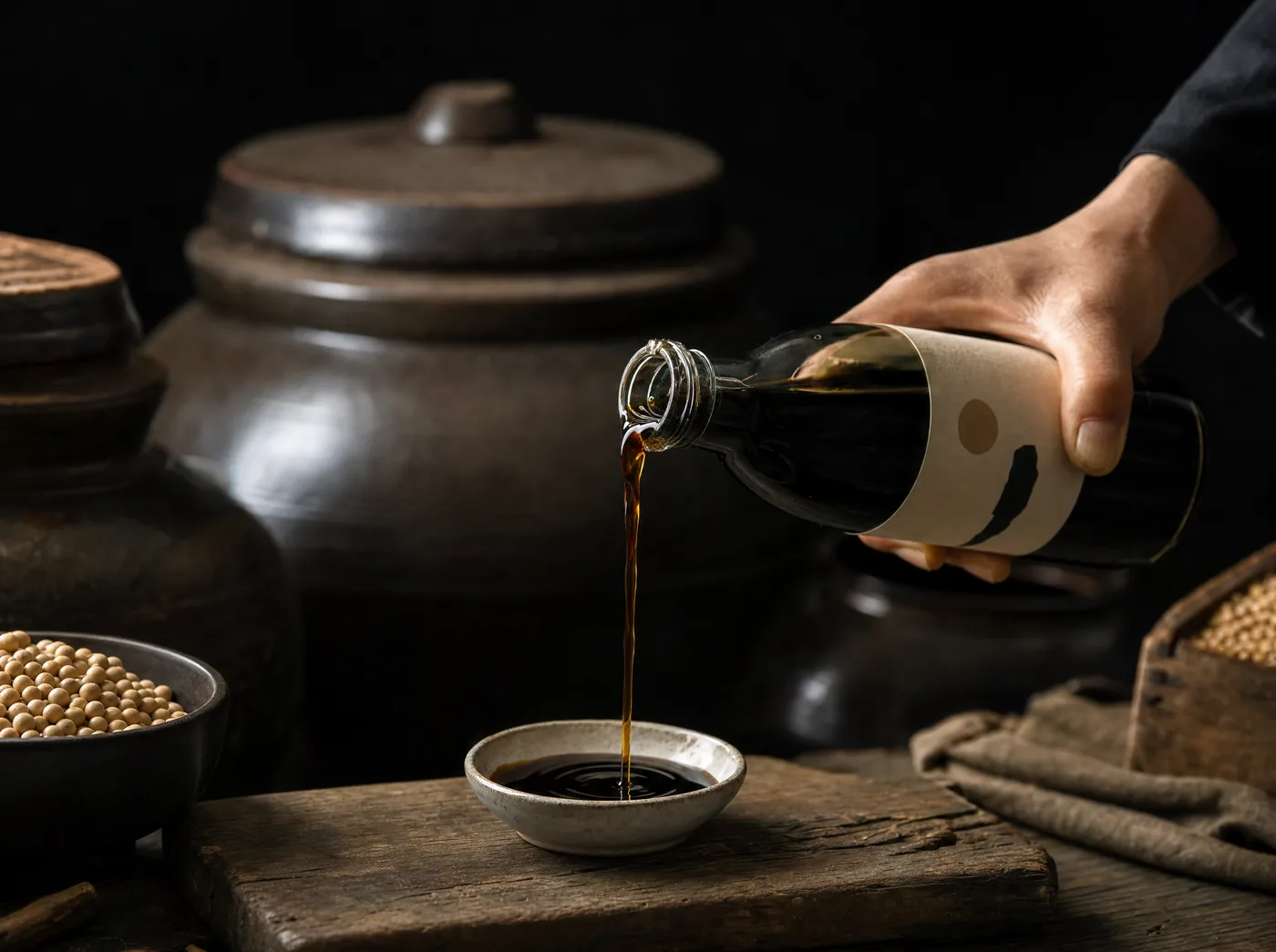 Ganjang, Sojasauce aus Korea