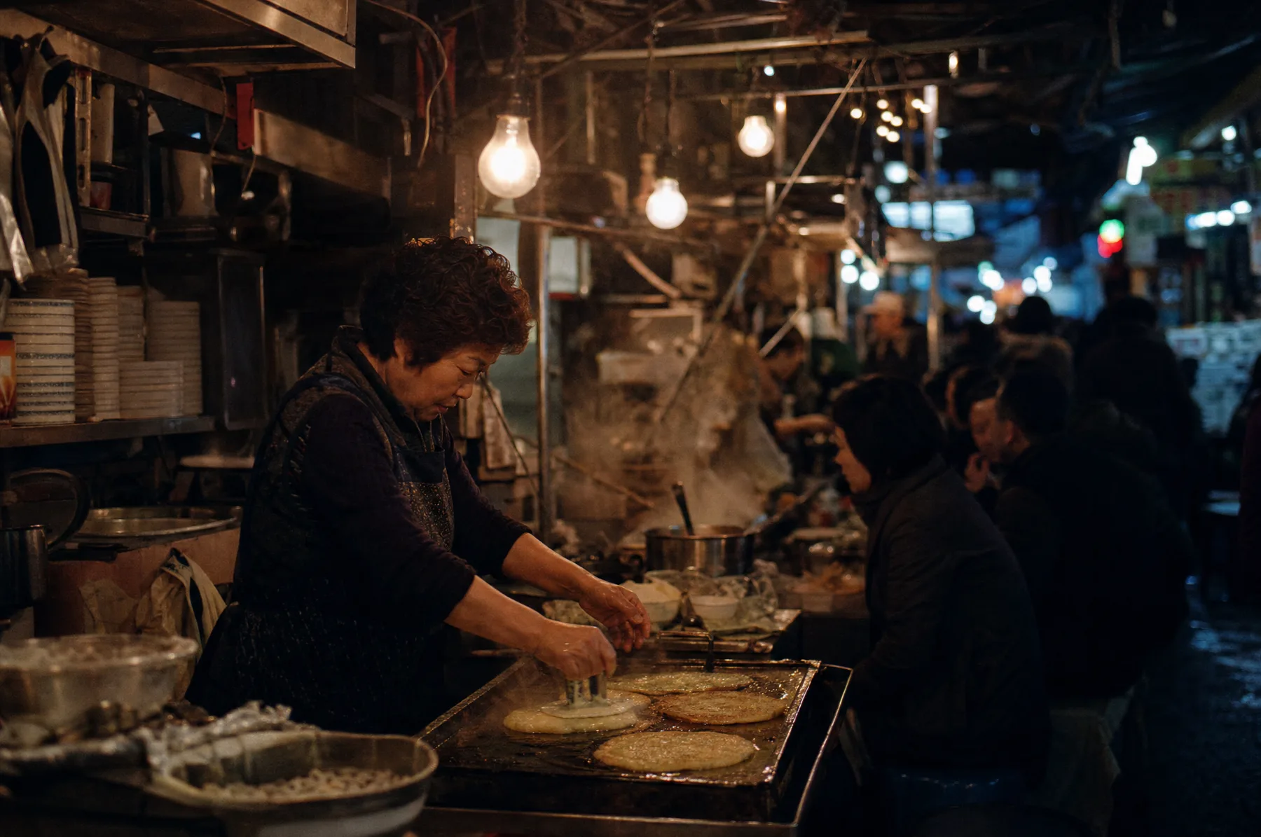 Gwangjang Market in Seoul