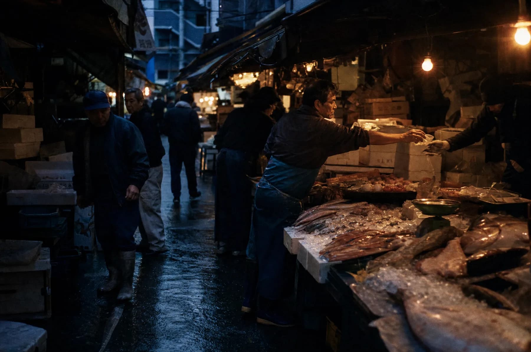 Tsukiji Outer Market in Tokyo